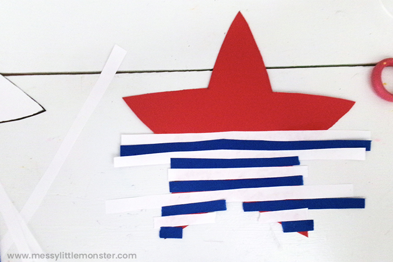 star fourth of July craft