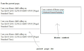 Image: refresh parent page partially from iframe without reloading the iframe using javascript in asp.net
