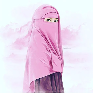 kartun muslimah bercadar