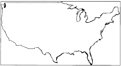 Us Map With Longitude And Latitude