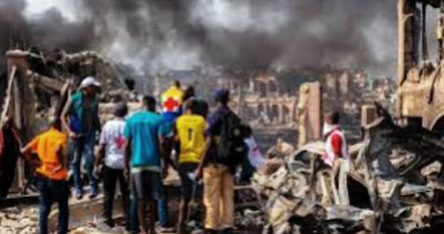 10-Year-Old Boy, 4 Others Die As Gas Explosion Rocks Lagos 