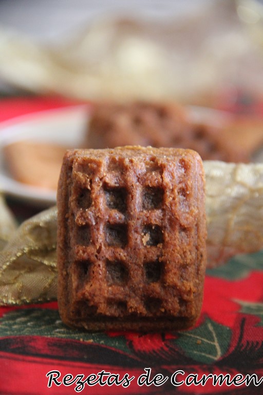 Mini waffel o gofres de Speculoos