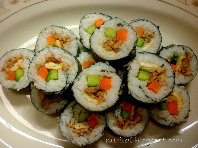 MY ILGI: Resepi Kimbap - 김밥