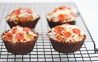 Cara Membuat Cup Cake Ala Pizza