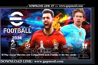 eFootball PES 2024 Fixed Become A Legend PPSSPP Full Player Transfer Latest Update Best Graphics HD English Commentary