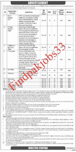 Public Sector Organization Peshawar Jobs 2022 via ETEA    www.etea.edu.pk