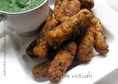 Spinach Napa Cabbage vegetable no-egg Croquettes