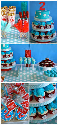 Seuss Birthday Cake on Dr  Seuss Birthday Party   Half Baked  The Cake Blog