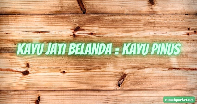 Aslinya Adalah Kayu Pinus