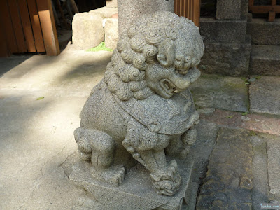 海老江八坂神社ゑびす神社狛犬