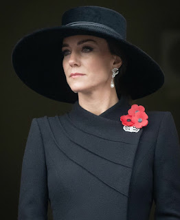 British royal family at Remembrance Sunday