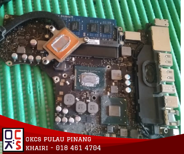 SOLVED : KEDAI REPAIR LAPTOP BAYAN BARU | MASALAH MACBOOK  PRO 13 A1278 'HANG'