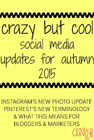 Instagram vertical photos; Pinterest save pins | Anyonita-nibbles.co.uk