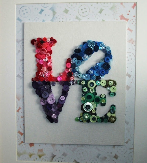 alphabet button craft for kids