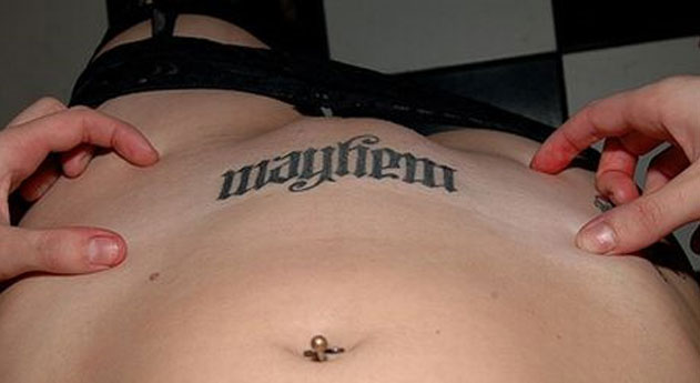 Ambigram Tattoos For Girls