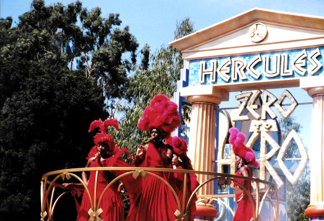 The Muses Zero To Hero Float Hercules Victory Parade Disneyland