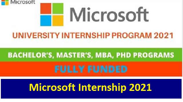 Microsoft Internship 2021 | How To Apply Microsoft Internship Program