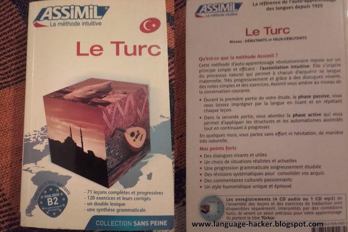 Review : Assimil Le Turc Sans Peine livre - Turkish for French speakers (French Edition)