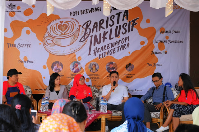 Public Showcase Barista Inklusif, Karena Kopi Kita Setara