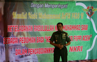 Pangdam Iskandar Muda : Jangan Sampai Umat Islam Terpecah Belah - Commando