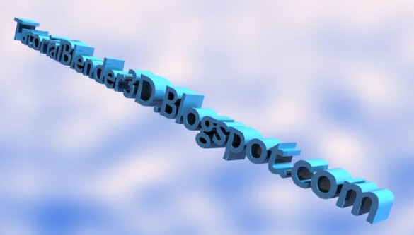 Membuat Text 3D