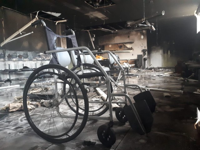 Incêndio atinge hospital em Mossoró; Corpo de Bombeiros suspeita de ação criminosa