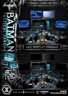 Throne Legacy Batman (Comic) Batman Tactical Throne “Design by Gabriele Dell'Otto”, Prime 1 Studio