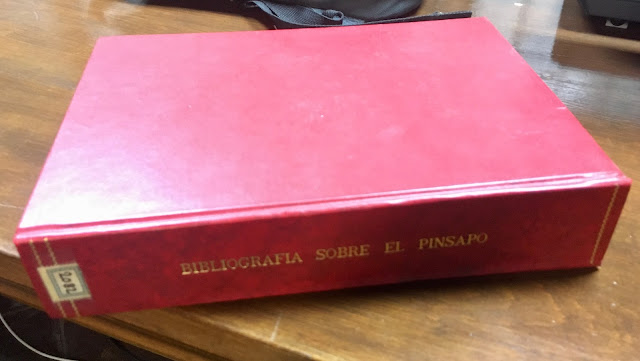 Copia de Bibliografía sobre el pinsapo existente en el  Museo Unicaja de Artes y Costumbres Populares de Málaga.