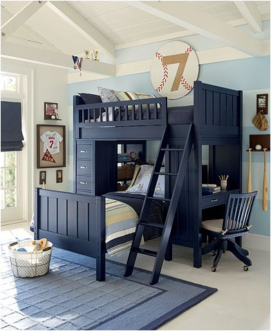 Young Boys Sports Bedroom Themes | Design Inspiration of Interior,room ...