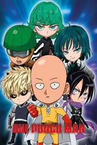 One Punch Man chibi mini poster