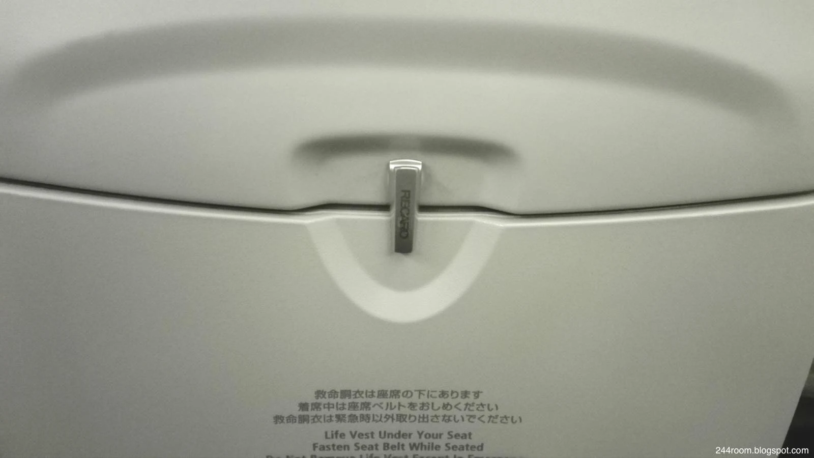 JAL737-800レカロ座席2 RECARO-Seat