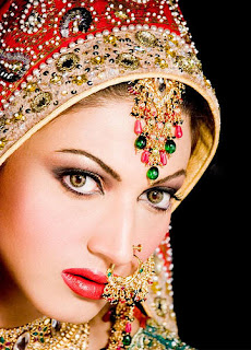 Beautiful Indian Dress For Bridal  Wedding Makeup, bridal wedding makeup pic, wedding dress