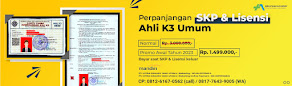 Perpanjangan SKP & Lisensi Ahli K3 Umum