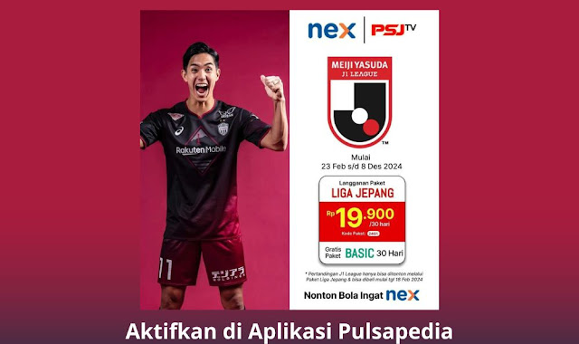 Paket Liga Jepang J1 League Nex Parabola