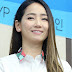 Wonder Girls' YeEun at her appointment ceremony as one of the Multicultural Welfare Ambassadors