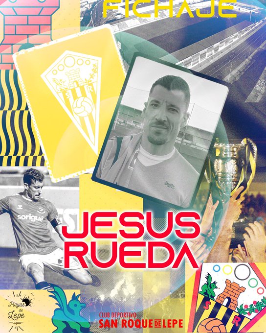 Oficial: CD San Roque de Lepe, firma Jesús Rueda