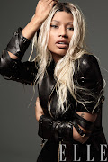 UnzippedA toned down, rapper and American Idol judge Nicki Minaj graces . (elle us april )