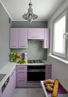 gambar dekorasi dapur kecil sempit terbaru