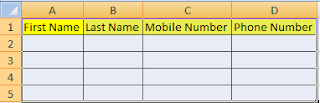 Excel file format