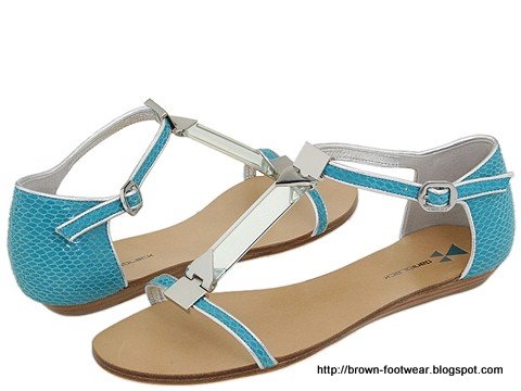 Brown footwear:85296footwear