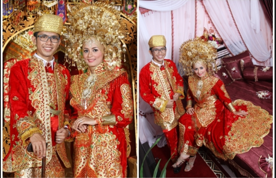 Model Baju  Pengantin Adat  Minang Modern Terbaru