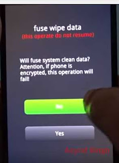 fuse wipe data - hard reset lenovo VIBE S1 A40