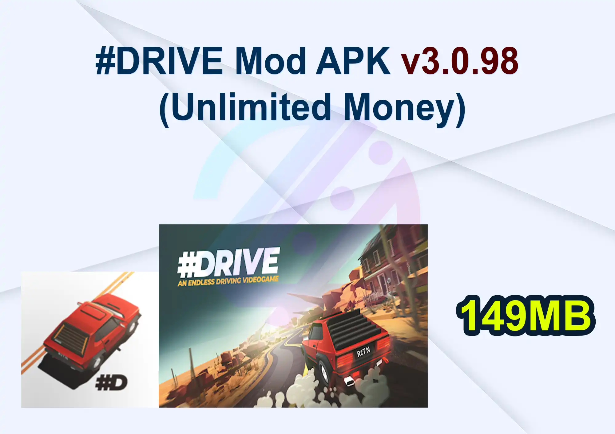#DRIVE Mod APK v3.0.98 (Unlimited Money)