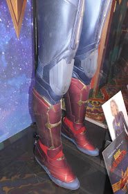 Captain Marvel movie costume legs boots