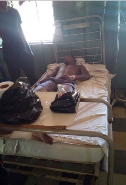 Young Man Beaten to Coma by Police in Adamawa (Photos)