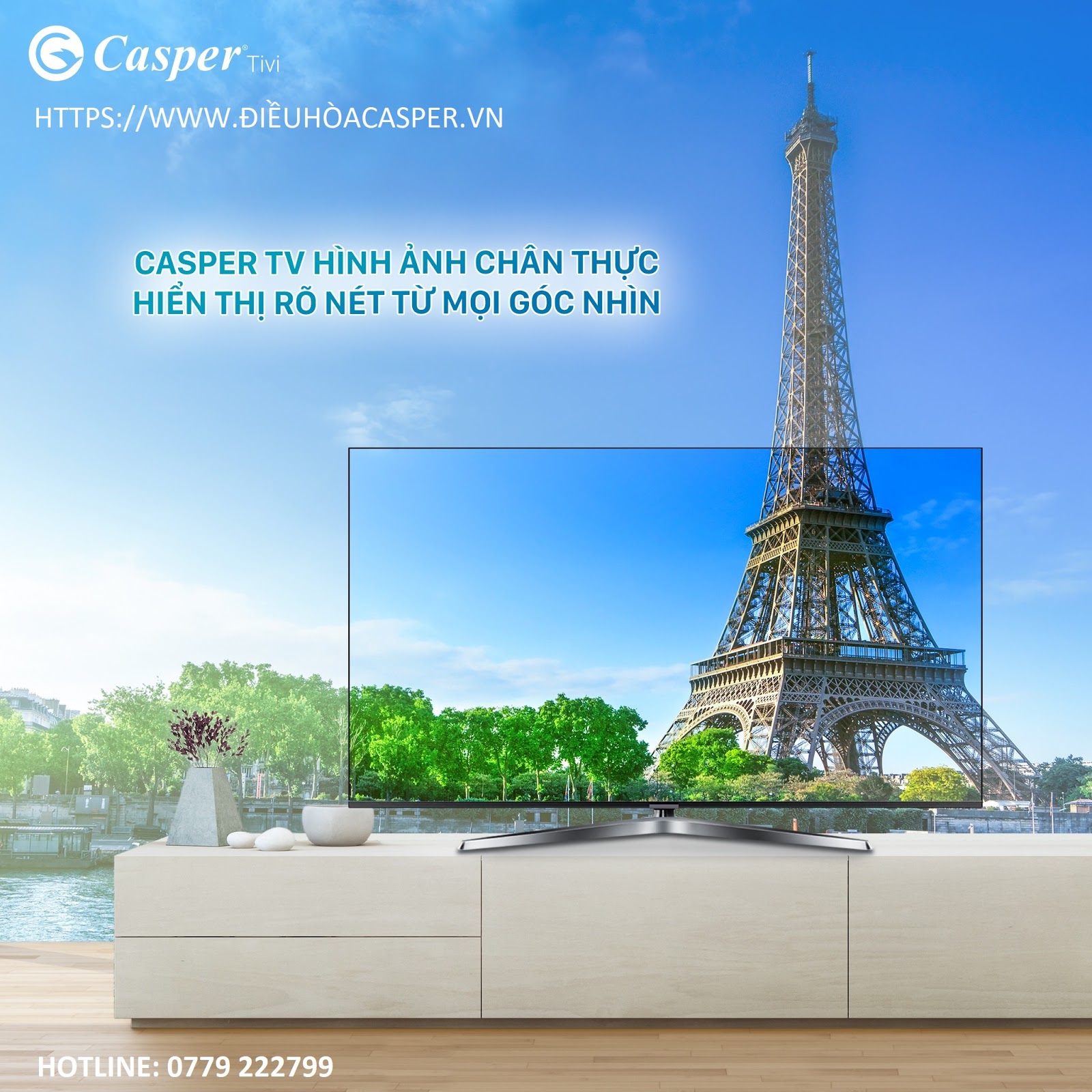 Tấm nền công nghệ IPS trên Smart tivi Casper