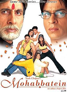Mohabbatein (2000) Hindi Full Movie 720p [1.6GB] | 1080p [5.2GB] - Movieburst.in