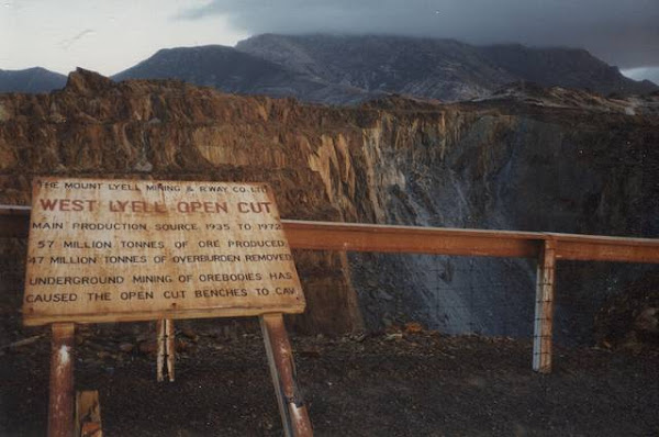 Open cut mine.