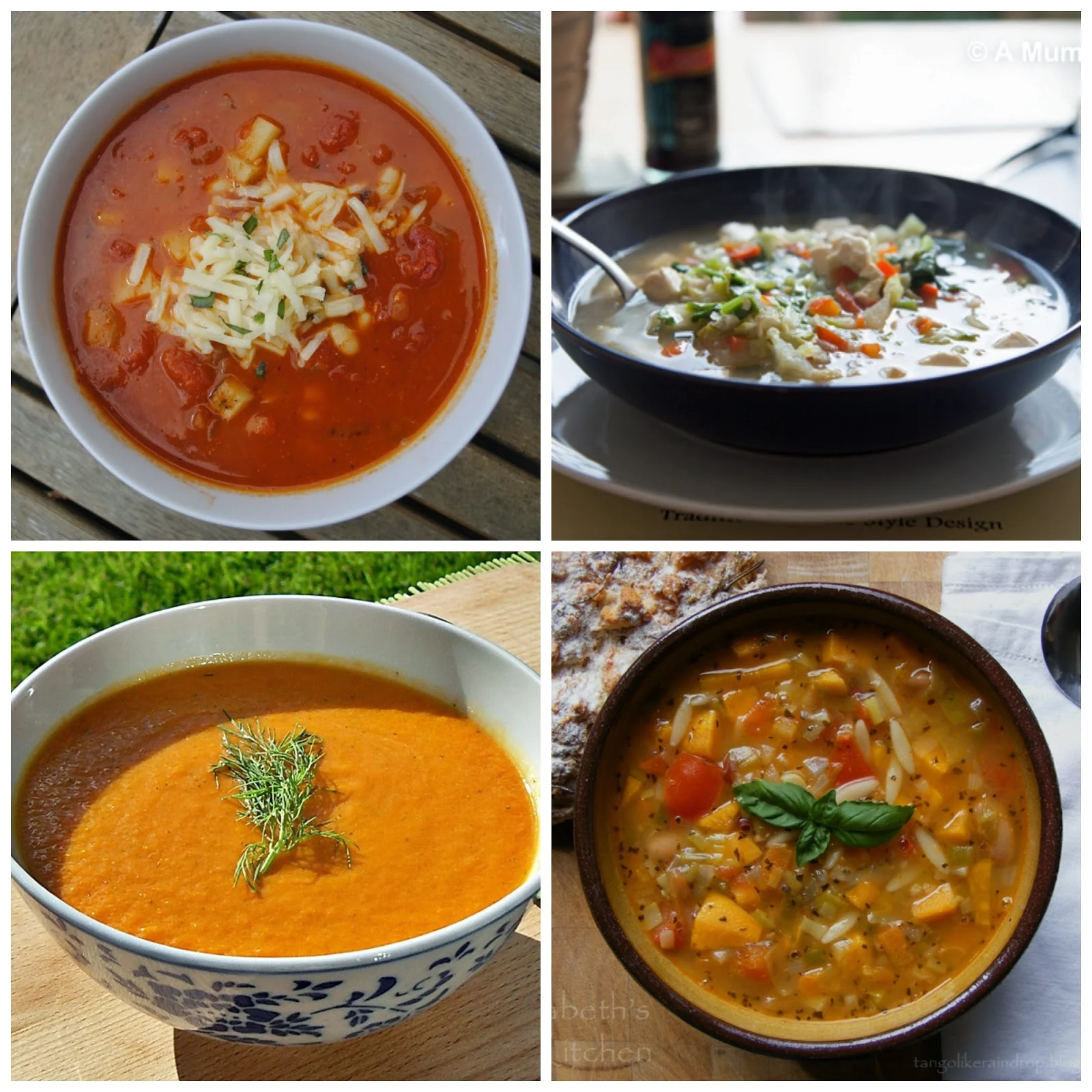 vegetarian soups