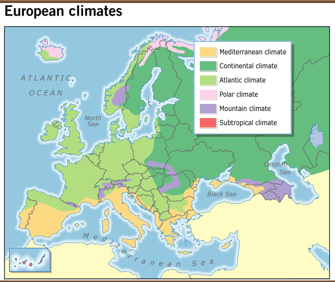 english speaking countries mediterranean